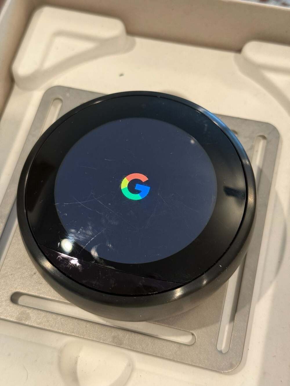 Google Nest Learning Thermostat Smart Wi-Fi see description